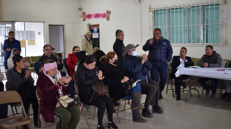 Instalan mesa de atención para regularización de la tenencia de la tierra a pobladores del “Maclovio Rojas”