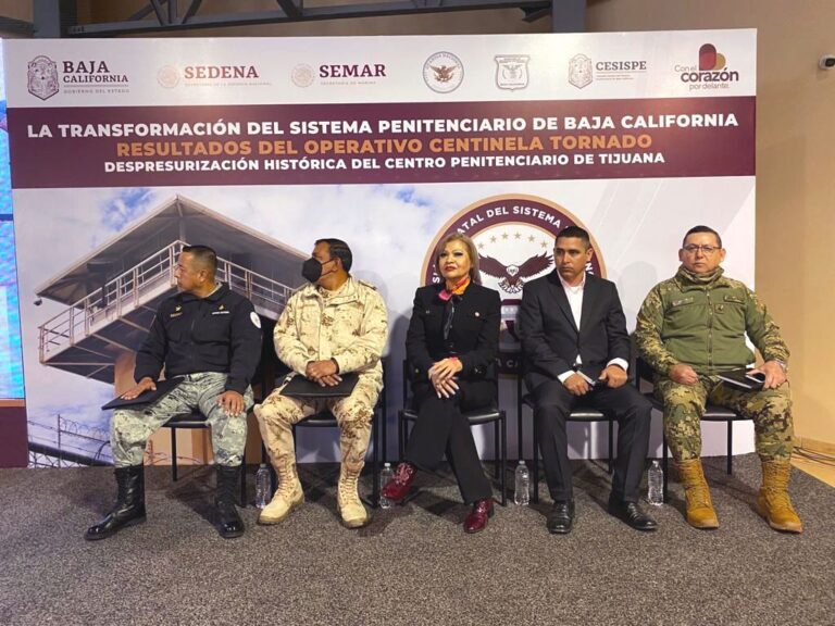 Presenta María Elena Andrade avances en paz, seguridad y derechos humanos en los centros penitenciarios