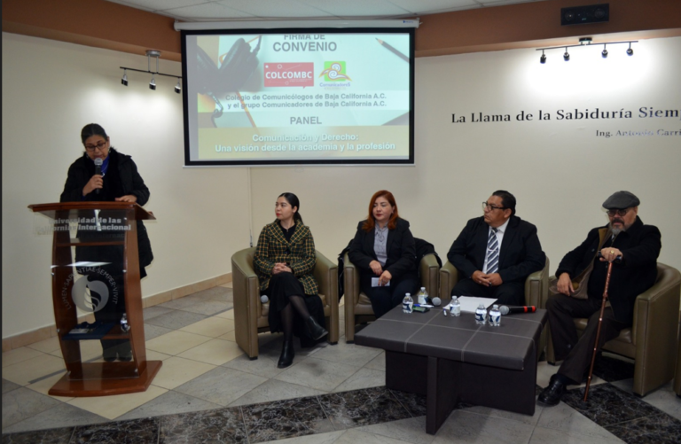 Expertos del Colcombc y Comunicadores de Baja California analizan relación entre Comunicación y Derecho