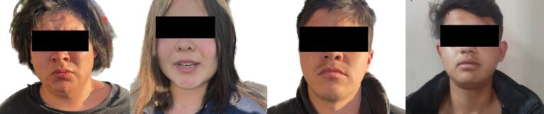 Tras una persecución policías logran capturar a cuatro sujetos armados