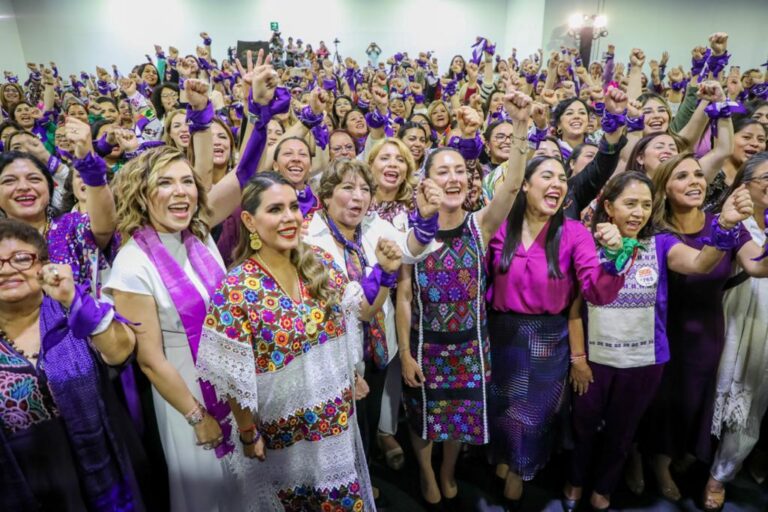 Conmemora Marina del Pilar la lucha de las mexicanas por sus derechos