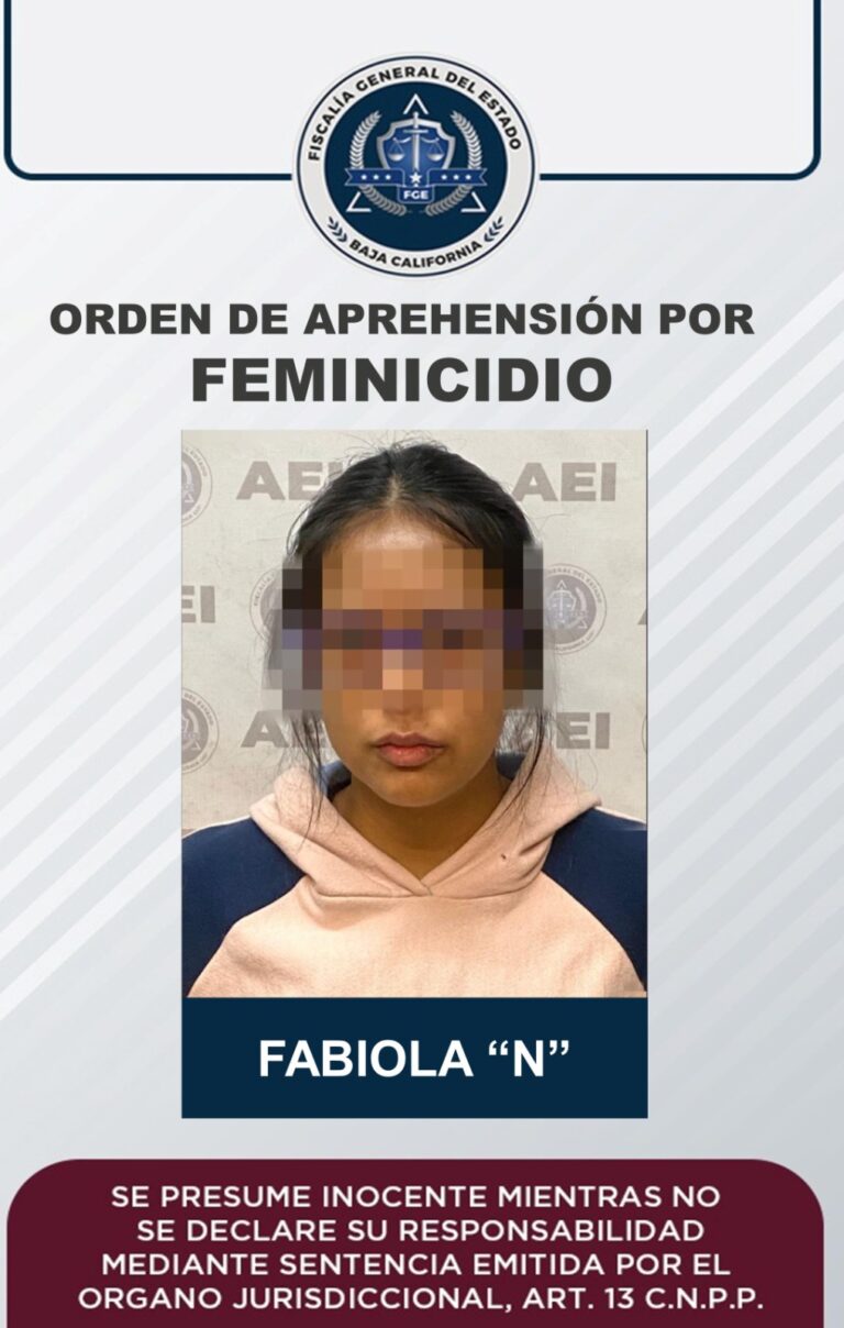 Buscará la FGE aplicar todo el peso de la ley a acusada de feminicidio de una menor de 4 años