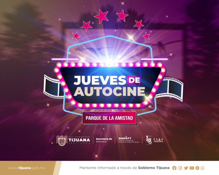 Ofrecerá SIMPATT jueves de autocine en parque de La Amistad