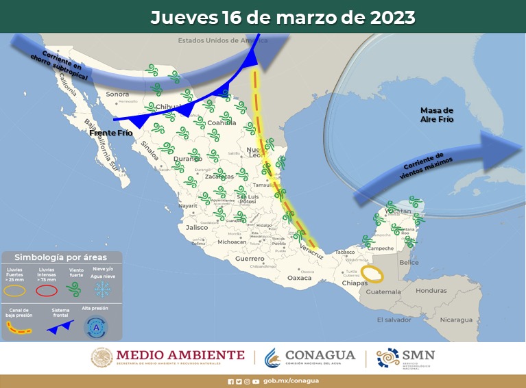 Ingresará hoy nuevo frente frío a Baja California: Protección Civil