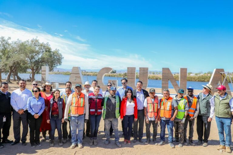 Avanza construcción del parque Laguna México en Mexicali: Marina del Pilar