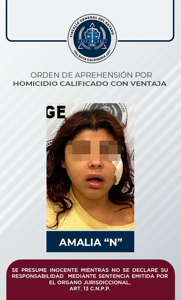 Una mujer fue detenida por homicidio calificado con ventaja
