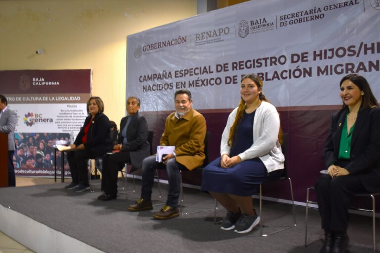Arranca campaña especial de registro para hijos de personas migrantes