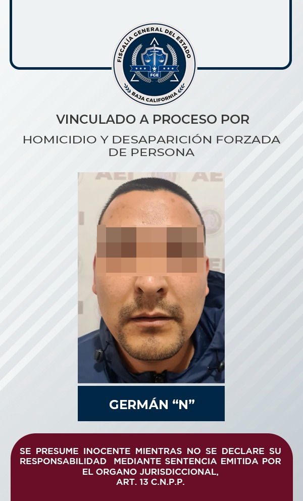 Por homicidio y desaparición forzada vinculan a proceso a un hombre