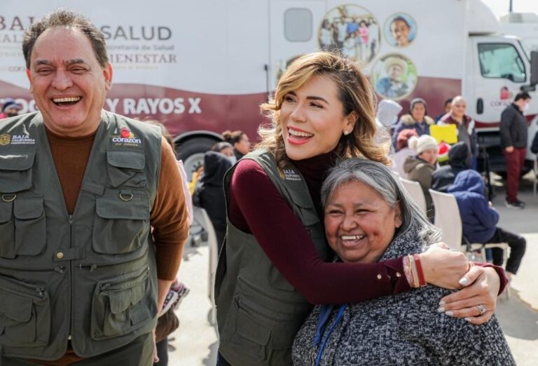 Amplía gobierno de Marina del Pilar servicios de salud con los centros de salud móviles