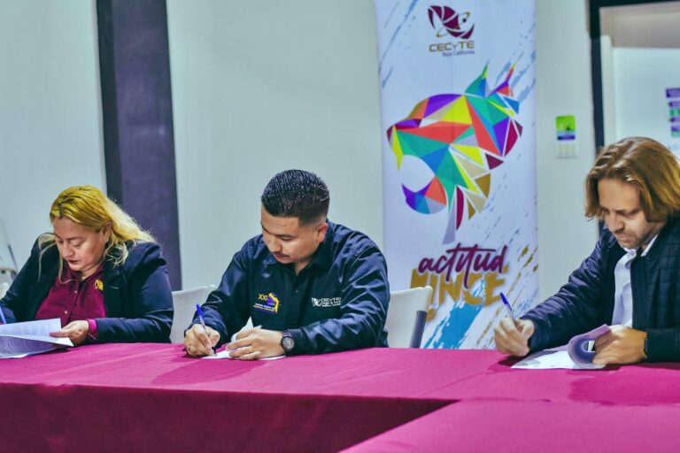 Establece CECyTE BC convenio de colaboración dual con Best Board a favor del alumnado