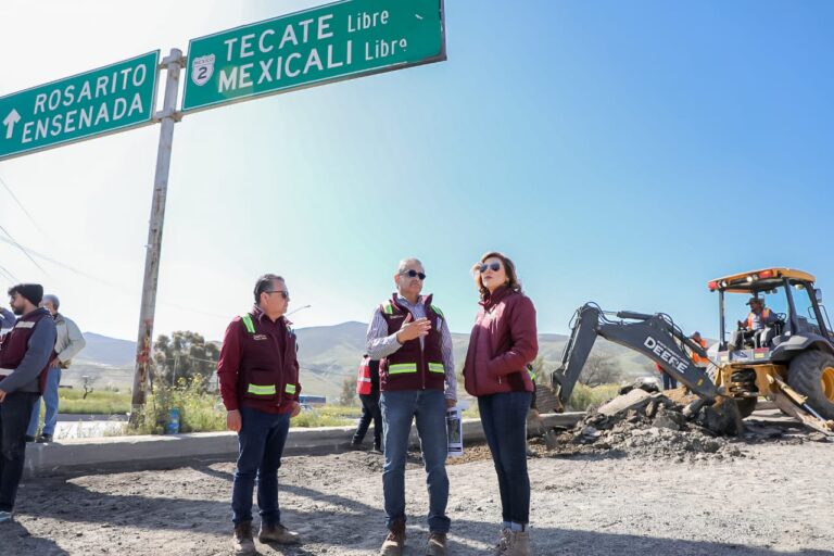 Avanza acciones gobierno de Marina del Pilar con plan emergente de rehabilitación vial de Tijuana