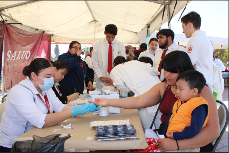 Beneficia Feria de la Salud a más de 500 personas en el fraccionamiento El Niño