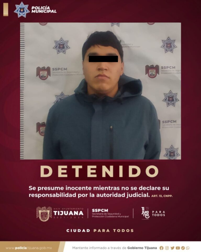 Capturan a presunto responsable de homicidio en infonavit Presidentes