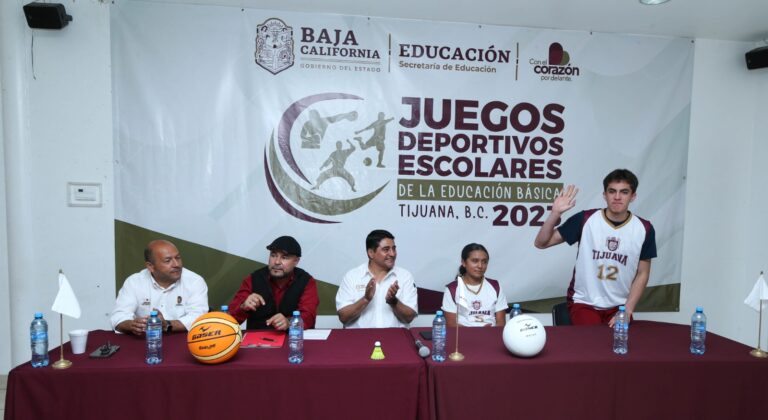 Impulsa INDE BC a estudiantes en los juegos deportivos escolares 2023