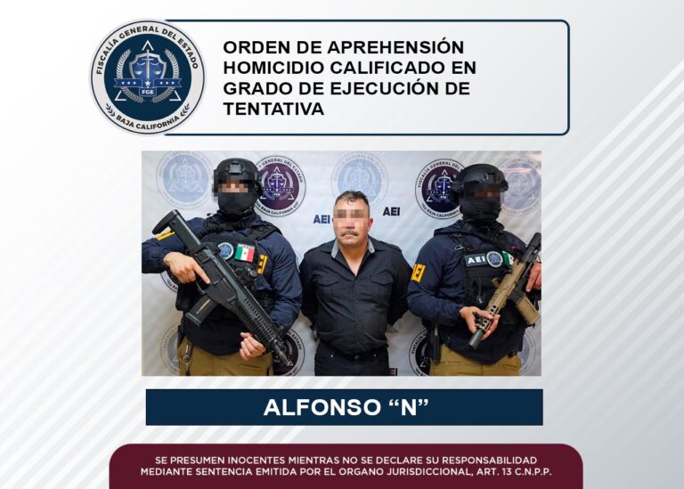 Presunto líder de célula delictiva es detenido tras labor de inteligencia