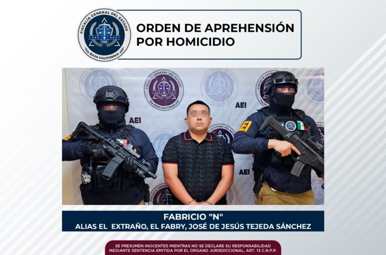 Detienen a cuarto implicado en el homicidio del agente estatal de investigación José Alberto Enríquez Martínez