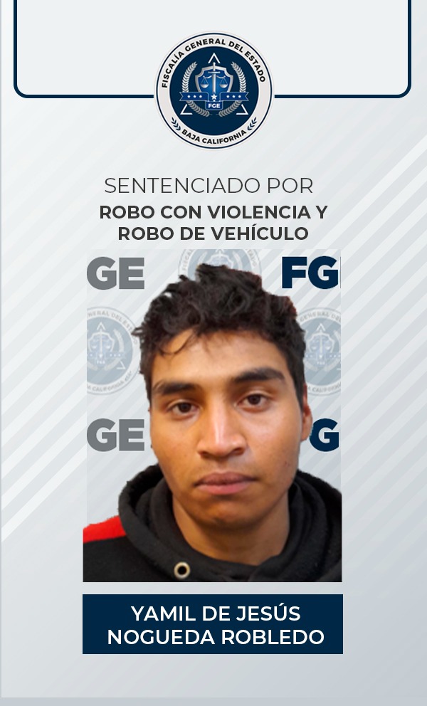 Sentencian 5 años de cárcel a sujeto acusado por robo con violencia y robo de vehículo