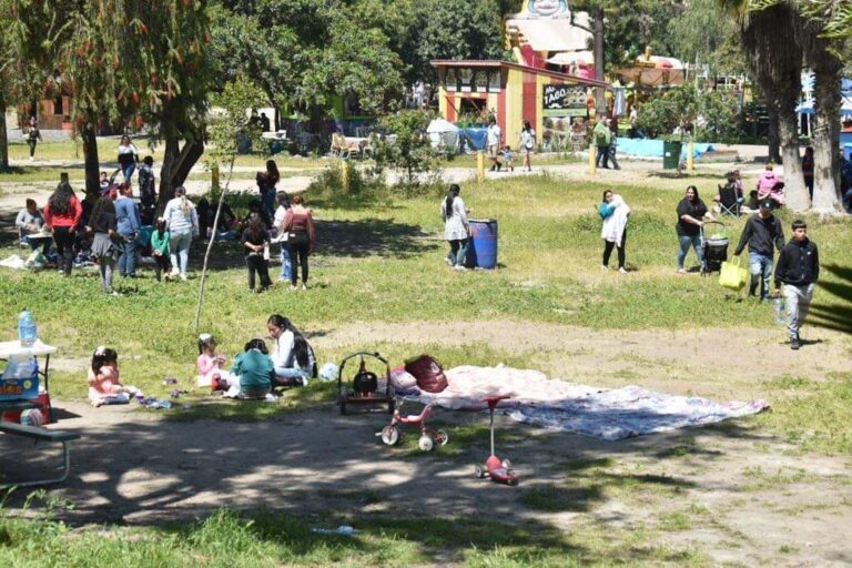 Rompe récord Ayuntamiento con la afluencia en parques Morelos y de La Amistad