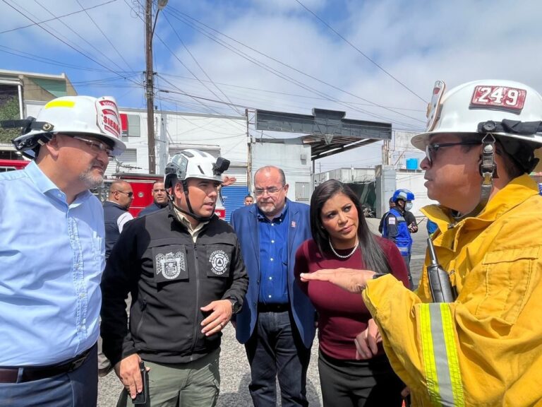 Ofrece alcaldesa todo el apoyo para víctimas de la explosión en Zona Centro