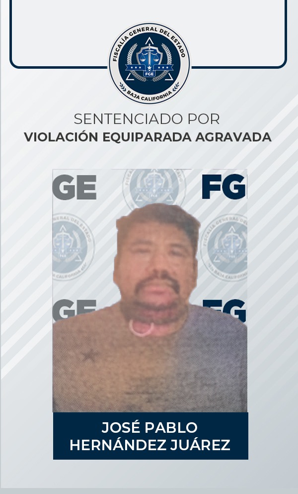 Sentencian a 35 años de cárcel a sujeto por violación equiparada agravada