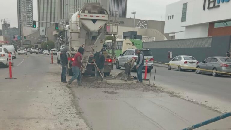 Avanzan trabajos del programa integral de bacheo de CESPT