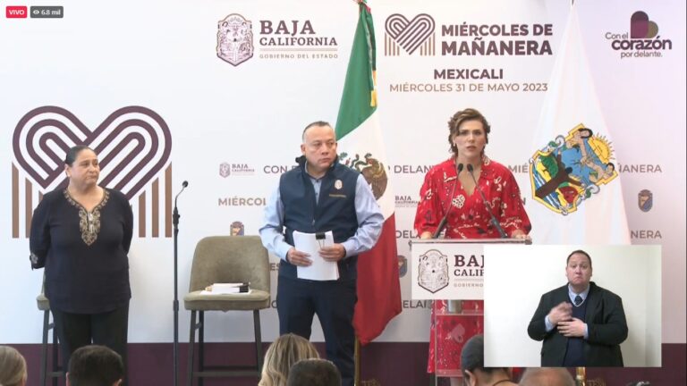 Presenta gobierno de Marina del Pilar denuncias penales por casos de corrupción