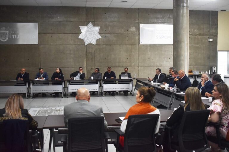 Realizan mesa de coordinación entre Secretaría de Seguridad y Consejo Coordinador Empresarial