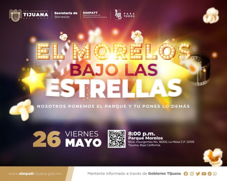 Llevará SIMPATT a cabo “El Morelos Bajo Las Estrellas”