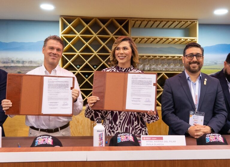 Fortalece gobierno de Marina del Pilar conectividad aérea de Baja California