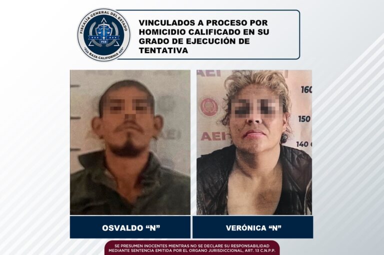 Obtiene la FGE fallo condenatorio para hombre y mujer culpables de intento de homicidio