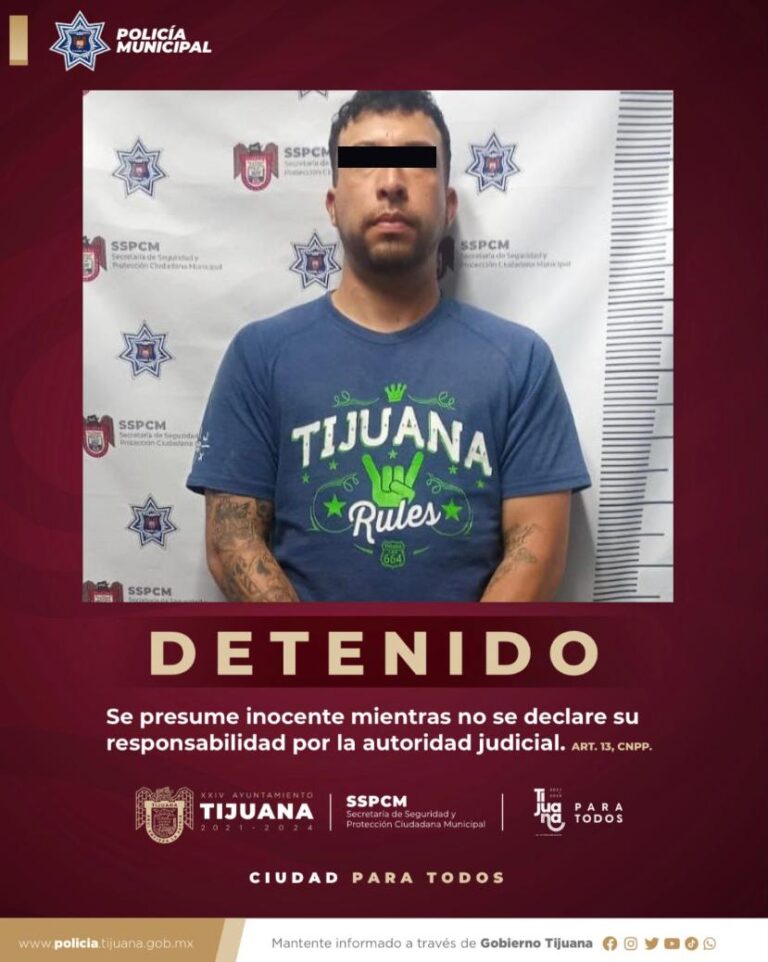 Aseguran policías a un sujeto quien privó de la vida a su vecino
