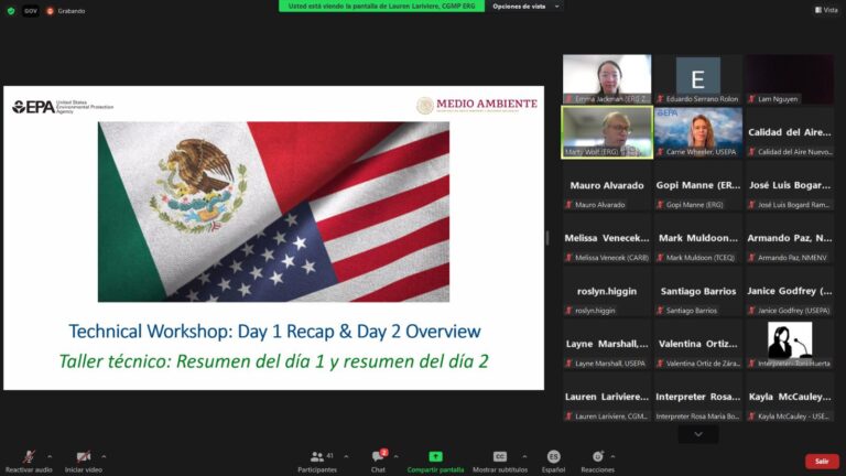 Refuerza la SMADS lazos binacionales para mejorar la calidad del aire