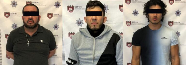 Capturan policías a presuntos asaltantes del banco BanBajío