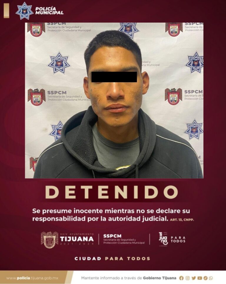 Tras asaltar a un ciudadano fue detenido el presunto responsable