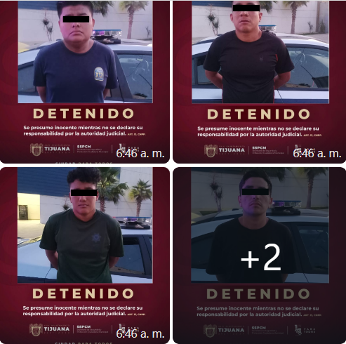 Aseguran a cuatro que asaltaron con violencia al conductor de UBER