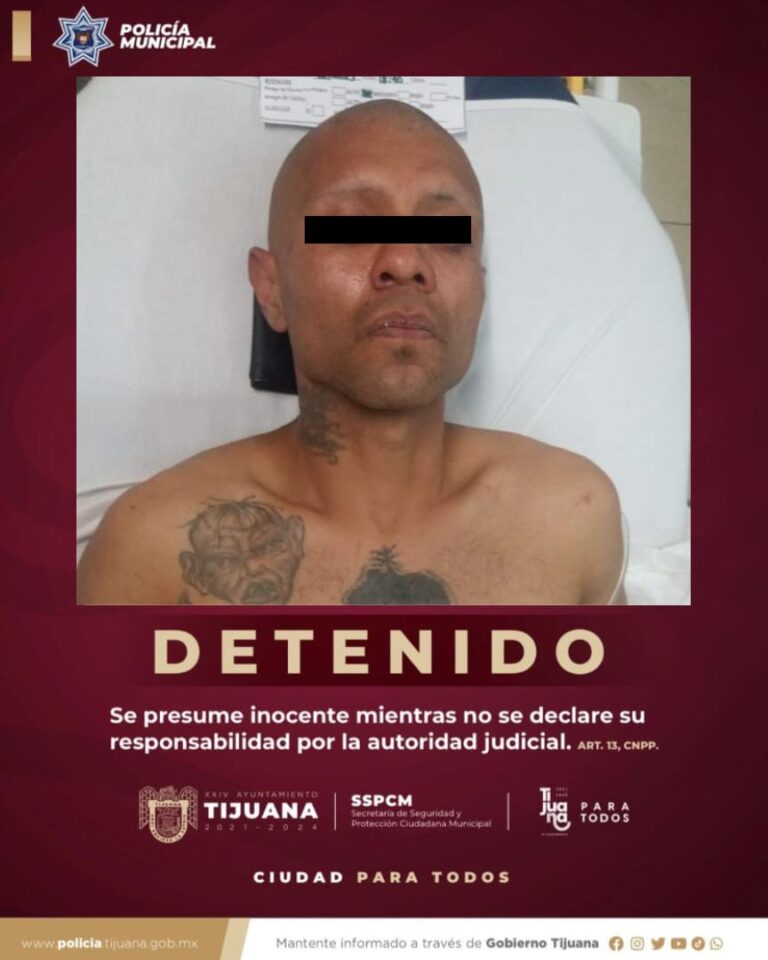 Detienen policías al presunto asesino de una mujer