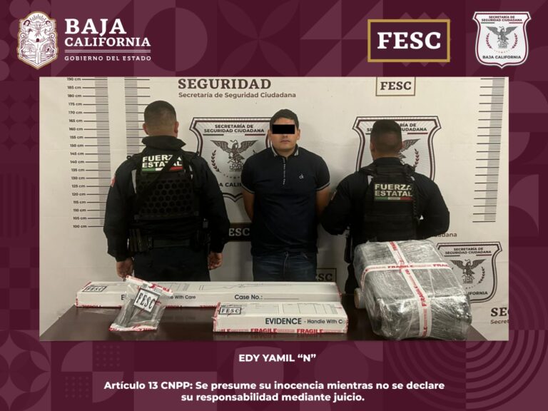 Decomisa la FESC armas de fuego y fentanilo