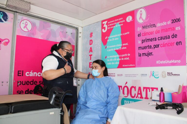 Se suma unidad móvil para detección de cáncer en la unidad deportiva Buenos Aires Norte