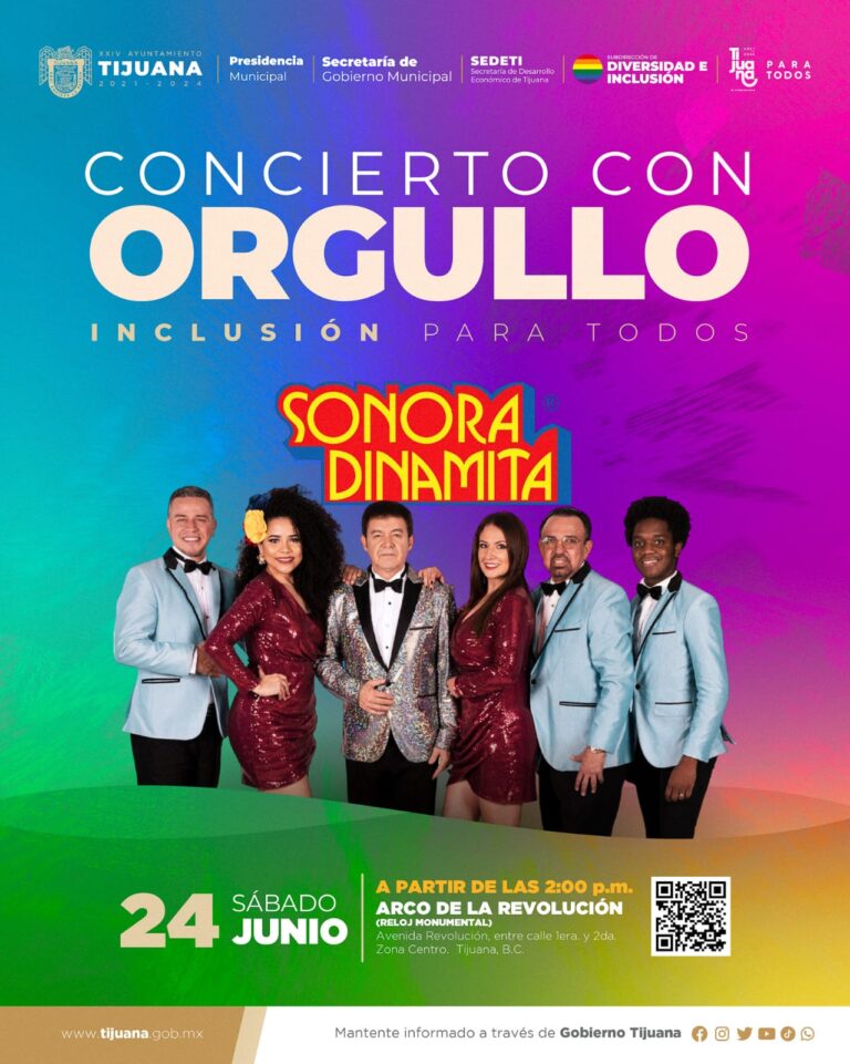 Sonora Dinamita dará “Concierto con orgullo” en Tijuana