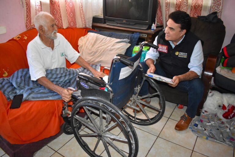 “Bienvenido a su humilde casa, que bueno que nos visitan, yo no puedo caminar”, Don Jacinto Mojica