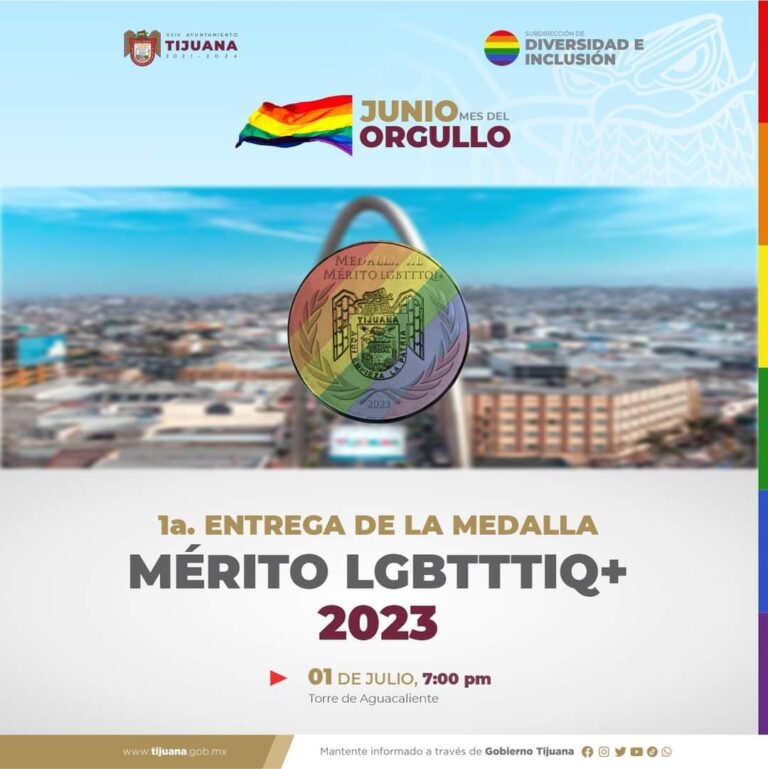 Entregará Ayuntamiento por primera ocasión la medalla al Mérito LGBTTTIQ+