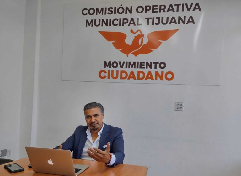 En Movimiento Ciudadano no nos peleamos por proclamar candidatos, dice líder en Tijuana