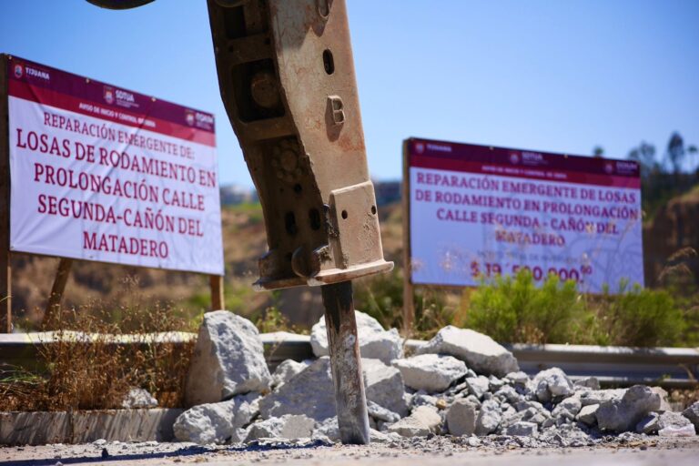 Anuncia alcaldesa la reconstrucción de vialidad en el Cañón del Matadero