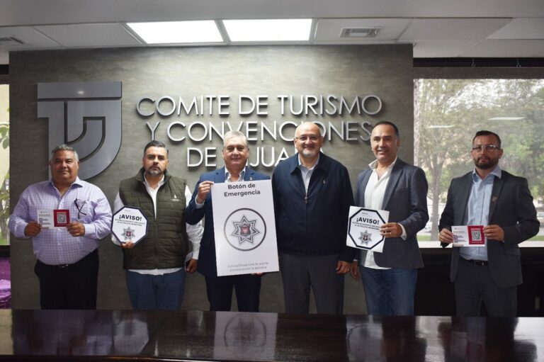 Sector turístico de la ciudad se suma a la promoción del “Botón de emergencia”