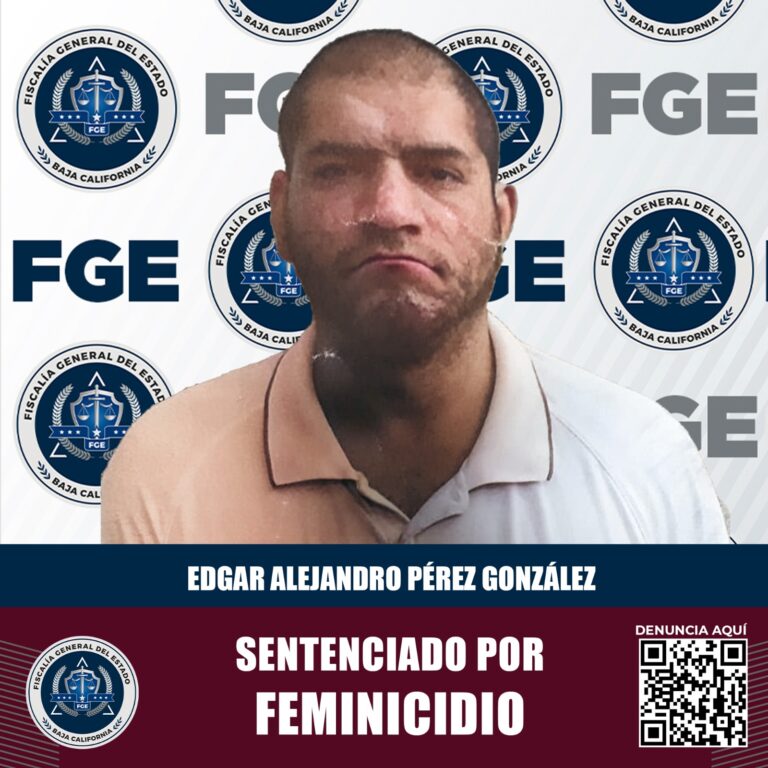 Pasará 30 años en prisión responsable de feminicidio