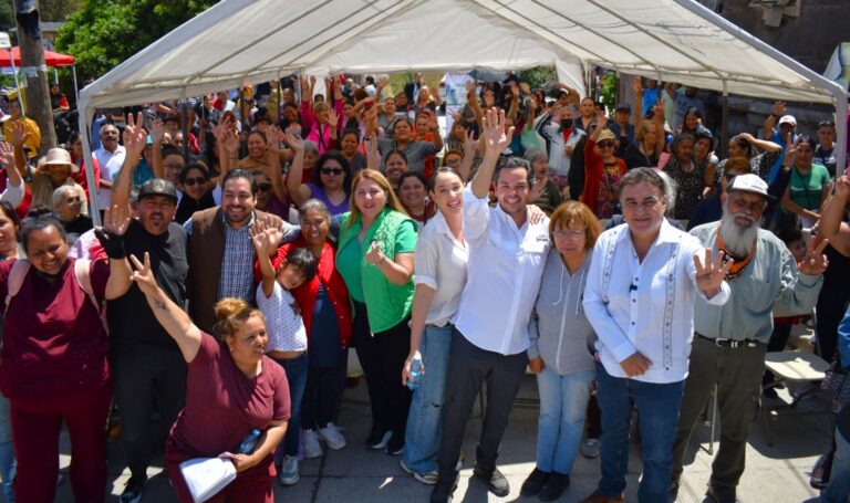 Se suma Ruiz Uribe a jornada comunitaria de legislador federal del Partido Verde