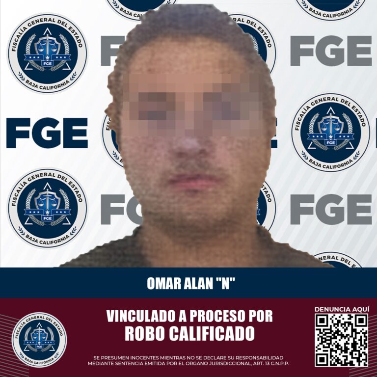 Vinculan a proceso a un hombre acusado de robo con violencia a tienda de conveniencia