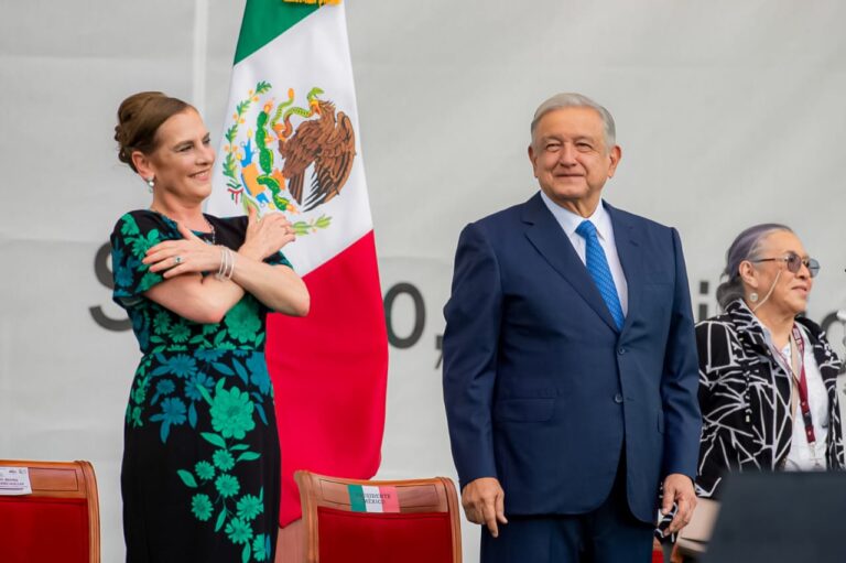 Celebra Marina del Pilar anuncio del presidente López Obrador en incremento en apoyos sociales