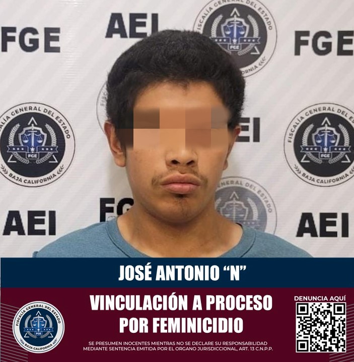 Logra la FGE vinculación a proceso a imputado por feminicidio