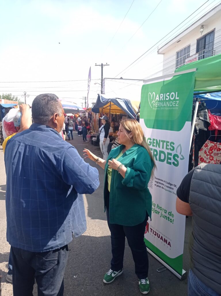 Inaugura Regidora Marisol Hernández módulo de agente verde en La Pancho Villa